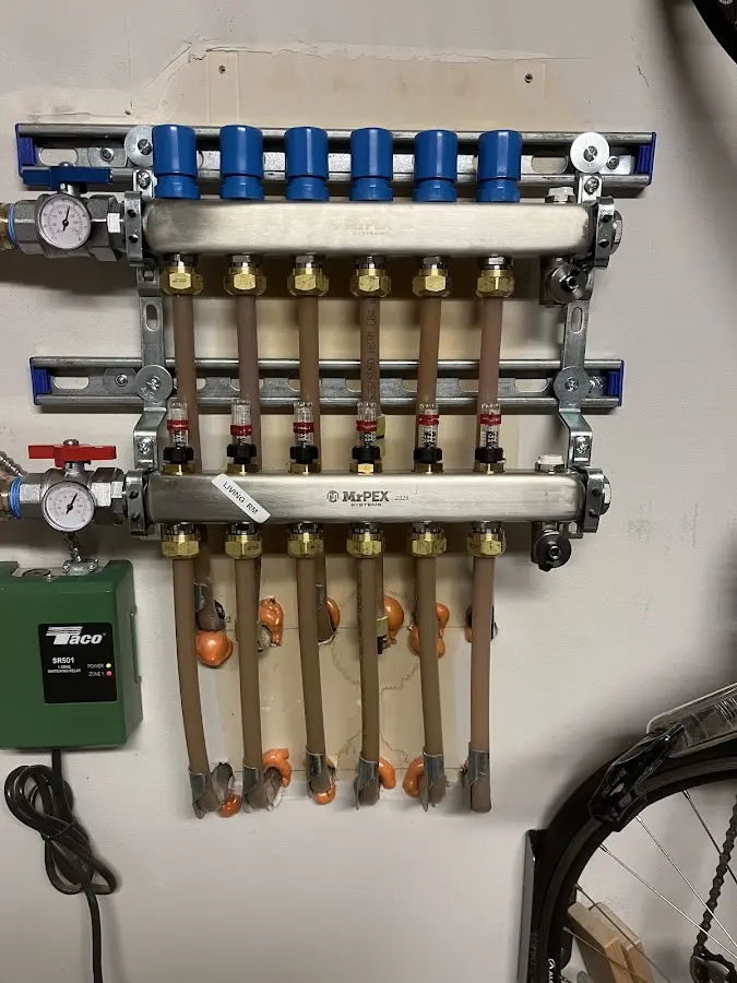 Plumber performing Leak Detection at a residential property in South San Francisco